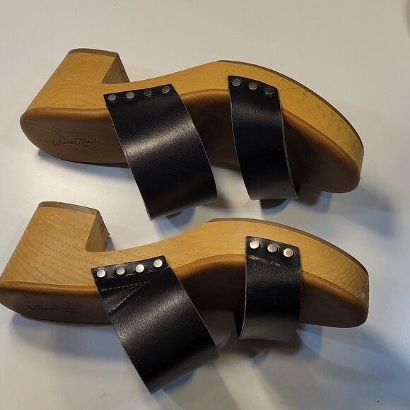 UNIVERSAL THREAD CLOGS OPEN TOE SLIP-ON WOMEN"S SANDAL - Picture 12 of 15